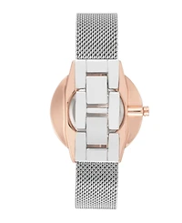 Nine West Women's Two-Tone Mesh Bracelet Watch 40mm