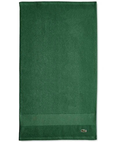 Lacoste Home Heritage Anti-Microbial Supima Cotton Hand Towel, 16" x 30"