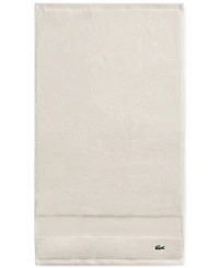 Lacoste Home Heritage Anti-Microbial Supima Cotton Hand Towel, 16" x 30"