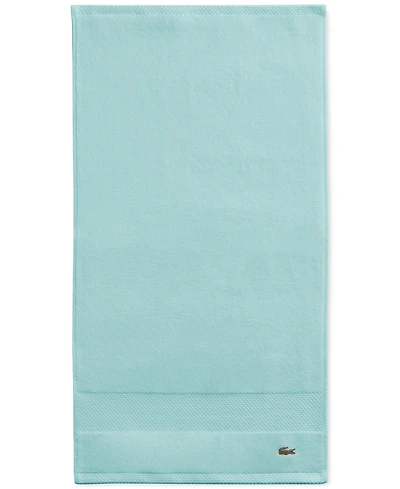 Lacoste Home Heritage Anti-Microbial Supima Cotton Hand Towel, 16" x 30"