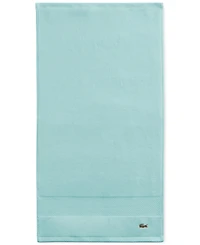 Lacoste Home Heritage Anti-Microbial Supima Cotton Hand Towel, 16" x 30"