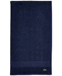 Lacoste Home Heritage Anti-Microbial Supima Cotton Hand Towel, 16" x 30"