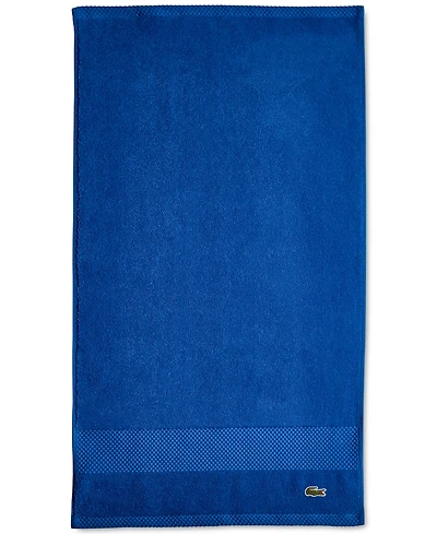 Lacoste Home Heritage Anti-Microbial Supima Cotton Hand Towel, 16" x 30"