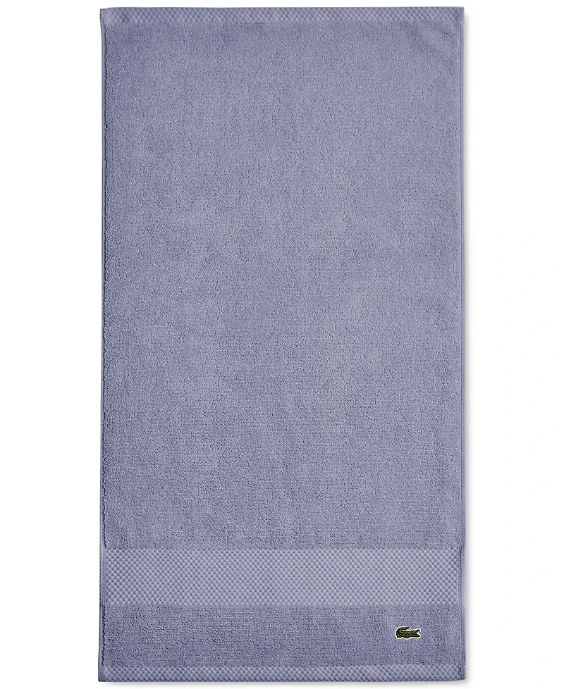 Lacoste Home Heritage Anti-Microbial Supima Cotton Hand Towel, 16" x 30"