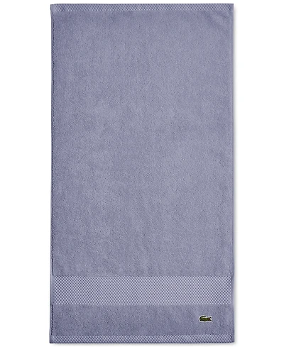 Lacoste Home Heritage Anti-Microbial Supima Cotton Hand Towel, 16" x 30"