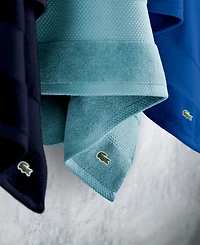 Lacoste Home Heritage Anti-Microbial Supima Cotton Bath Towel, 30" x 54"