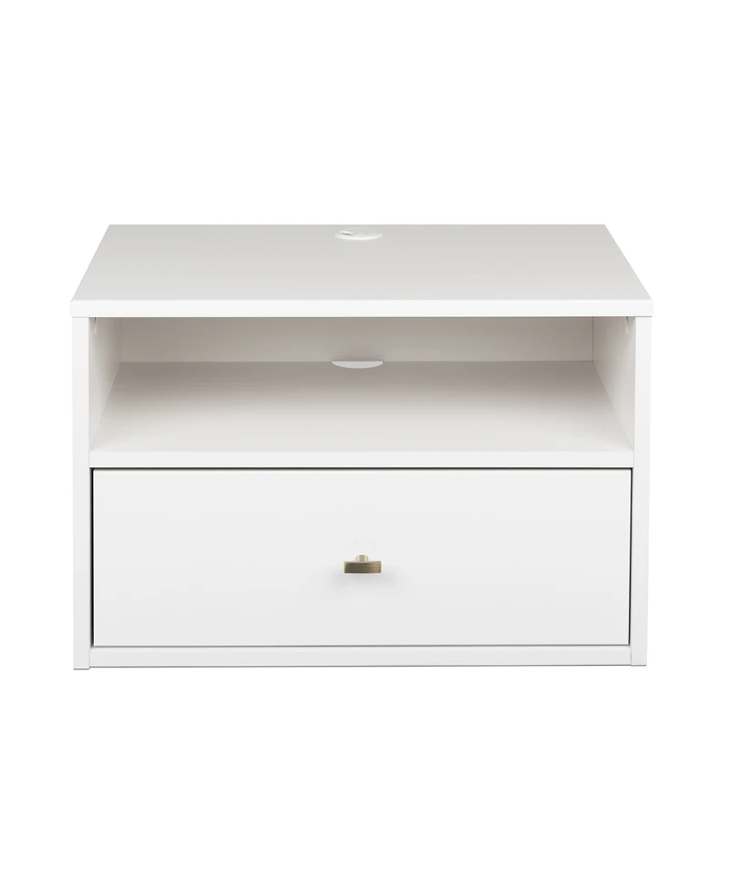 Prepac Floating Nightstand