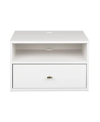 Prepac Floating Nightstand