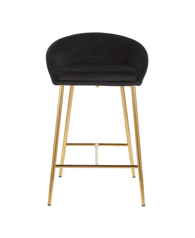 Matisse Velvet Counter Stool - Set of 2