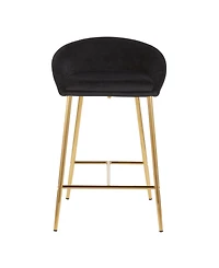 Matisse Velvet Counter Stool - Set of 2