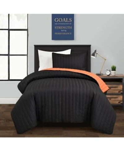 Lush Decor Soft Stripe All Season Quilt Set
