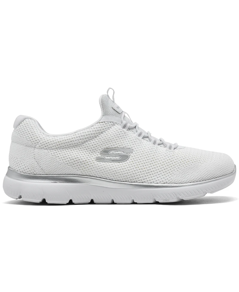 Skechers Women's Summits - Cool Classic Wide Width Athletic Walking Sneakers from Finish Line