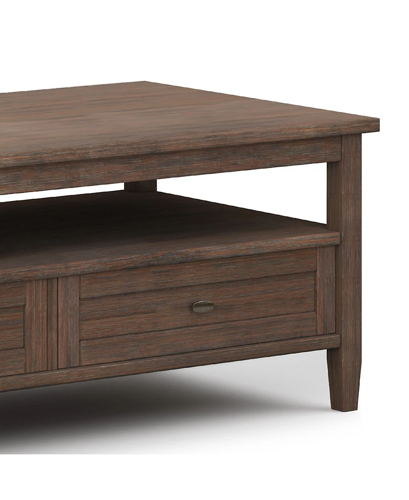Warm Shaker Solid Wood Coffee Table