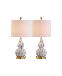 Anya Mini Glass Table Lamp, Set of 2