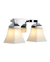 Staunton 2-Light Modern Cottage Led Vanity Light
