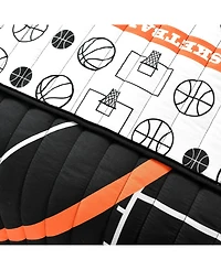 Lush Decor Kids Basketball Game 4-Pc. Quilt Set, Twin/Twin Xl