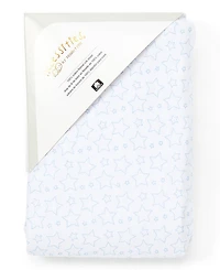 Baby Boys Flannel Star Crib Sheet