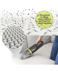 Tzumi ionvac HandVac, Cordless Handheld Vacuum with Usb-Charging and Multiple Attachments