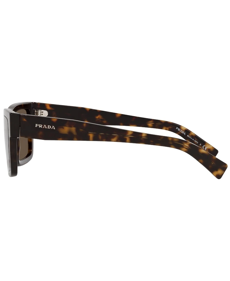 Prada Men's Symbole Rectangular Sunglasses, PR19WS