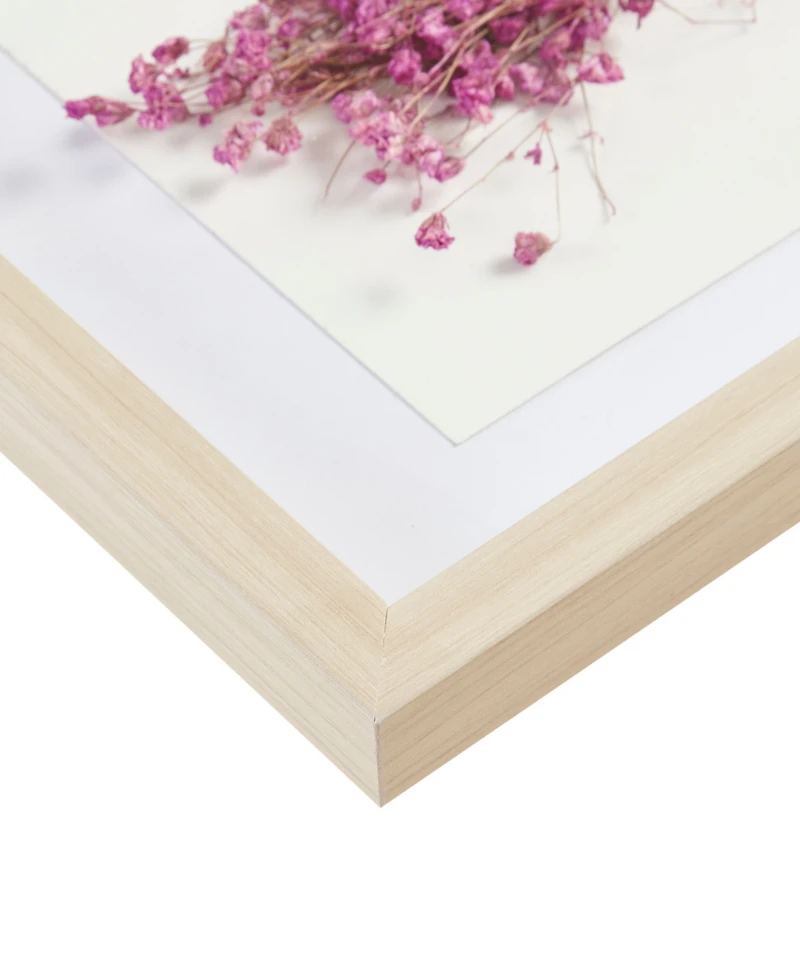 Madison Park Avant Garden 2 Piece Floral Natural Shadowbox Set, 12" x 24"