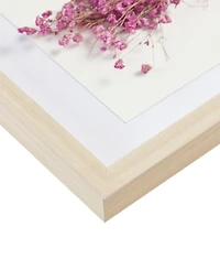 Madison Park Avant Garden 2 Piece Floral Natural Shadowbox Set, 12" x 24"