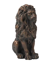 Glitzhome Guardian Standing Lion Statue