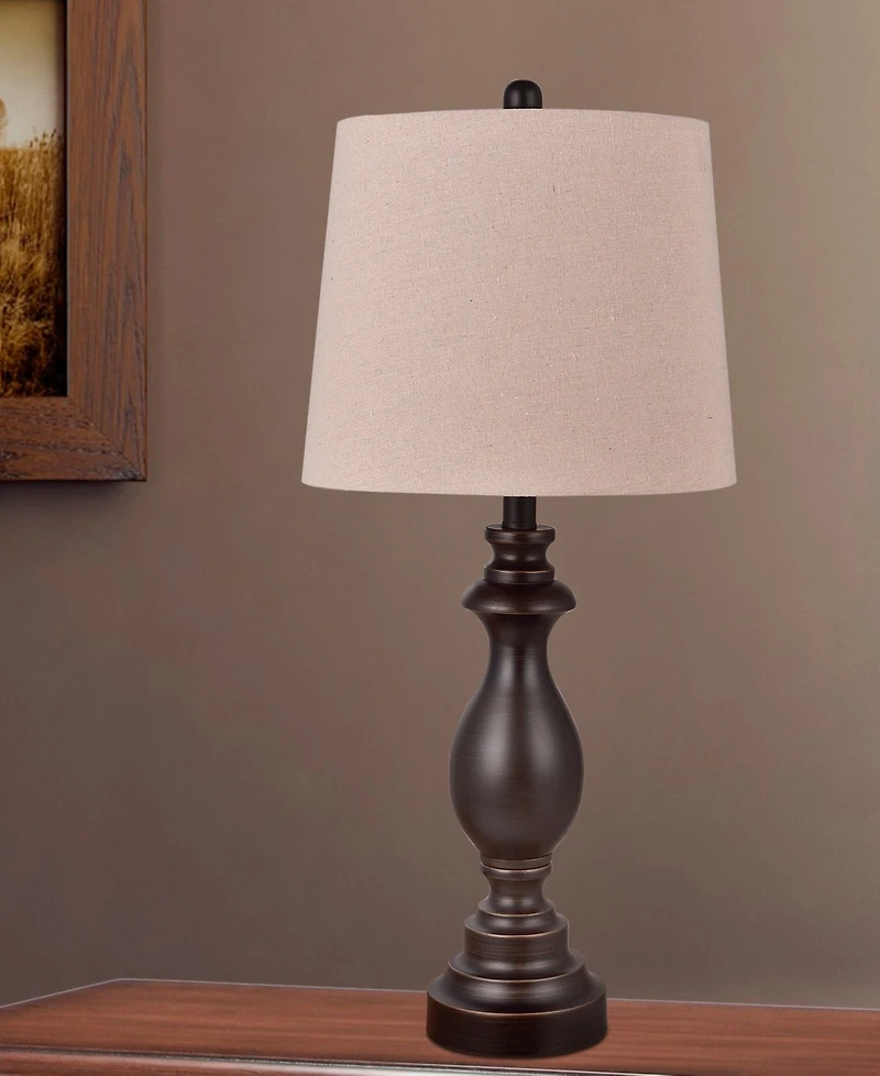 Fangio Lighting Table Lamps with Usb Port, Set of 2