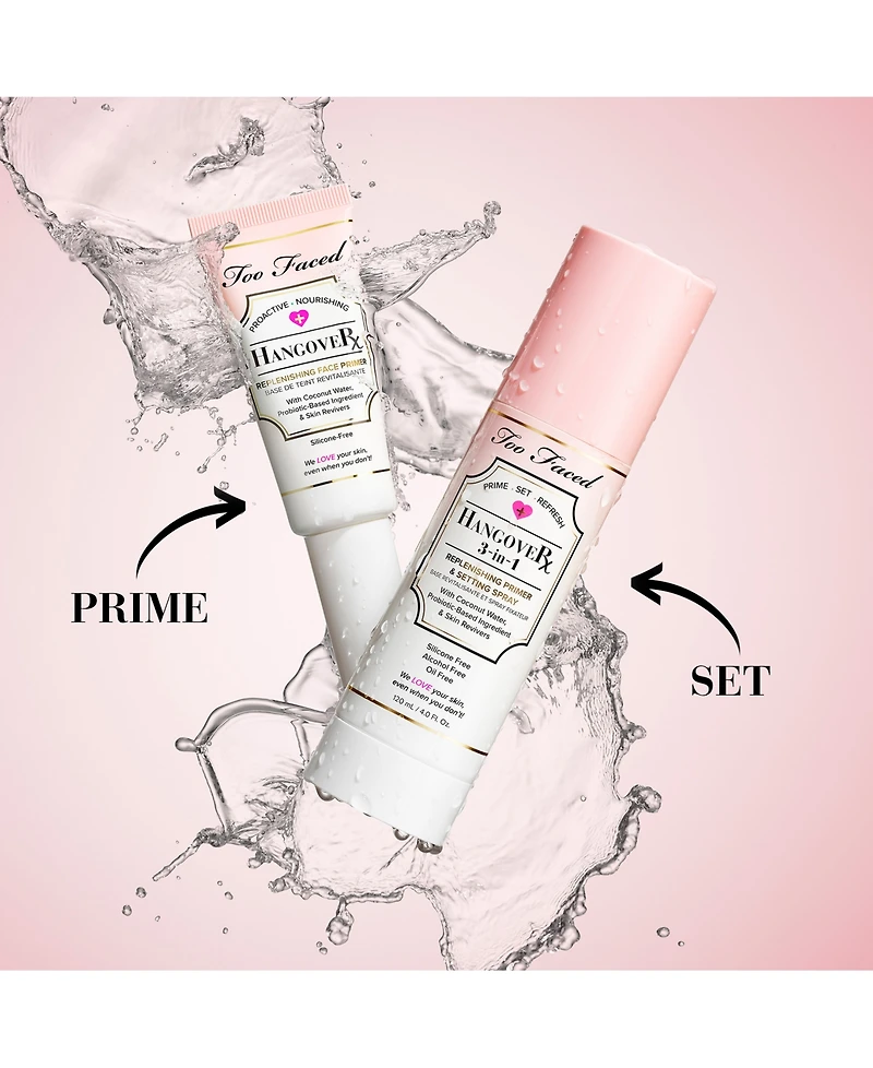 Too Faced Hangover Hydrating & Replenishing Skin-Loving Face Primer, 1.35 oz.