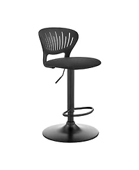 Padua Adjustable Upholstery Swivel Stool