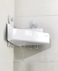 Joseph Joseph EasyStore Corner Shower Caddy with Mirror