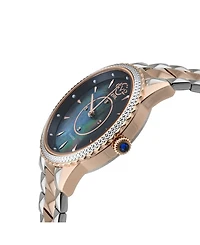 Gevril Women's Siena Swiss Quartz Two-Tone Stainless Steel Bracelet Watch 38mm