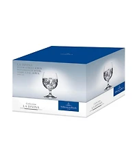 Villeroy & Boch La Divina Goblet Glass, Set of 4