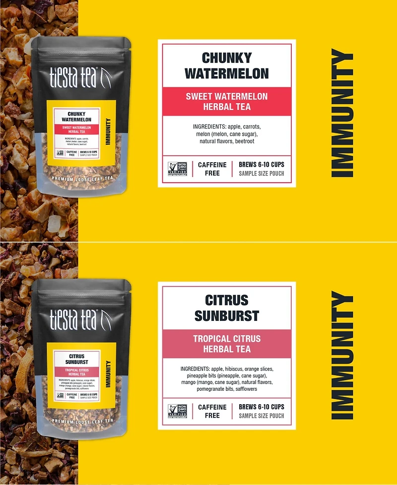 Immunity Sampler Dry Flight Tea