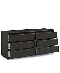 Scottsdale 6 Drawer Double Dresser