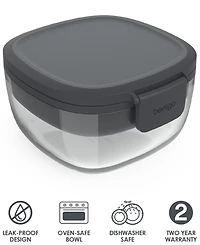 Bentgo Glass Leak-Proof Salad Container