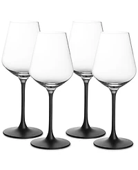 Villeroy Boch Manufacture Rock Red Wine Glasses, Set of 4