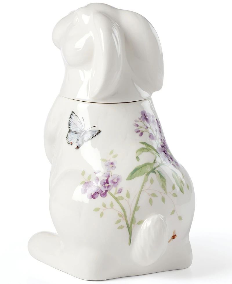 Lenox Butterfly Meadow Bunny Cookie Jar