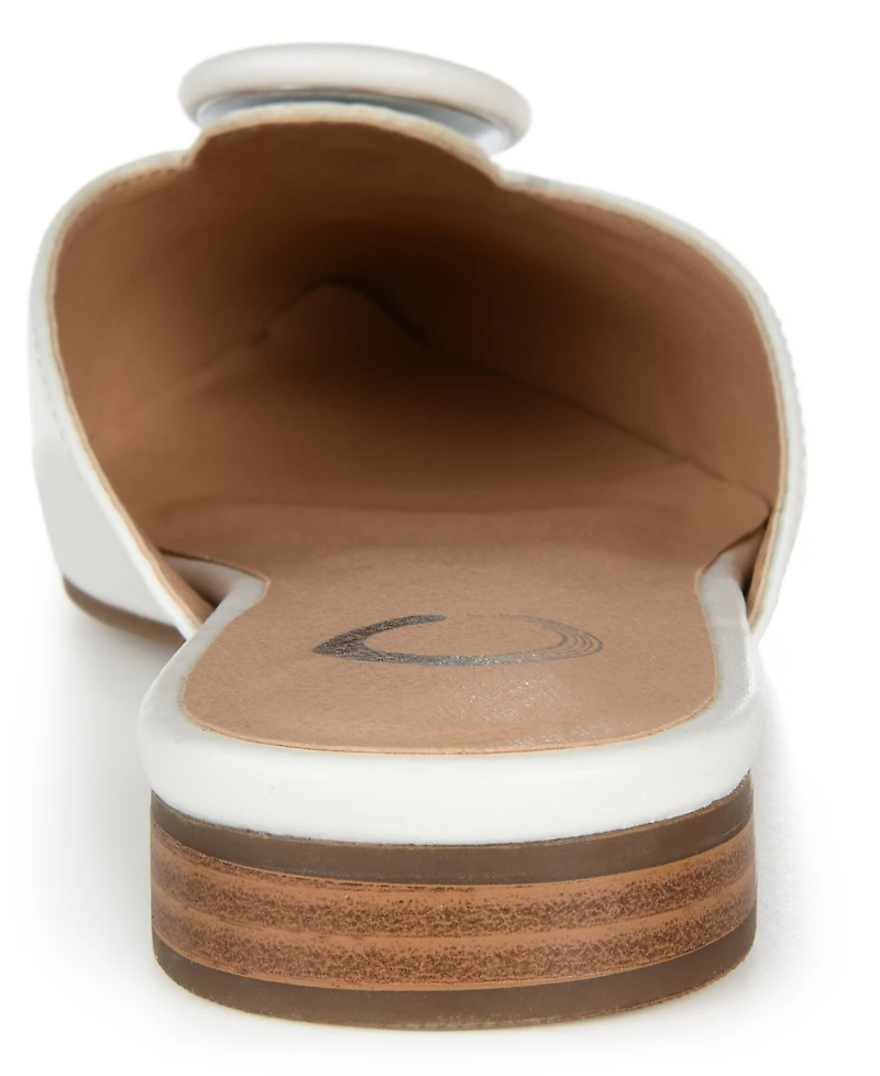 Journee Collection Women's Mallorie Button Mules