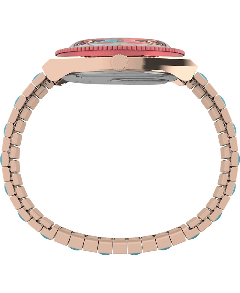 Timex Women's Q Reissue Two-Tone Bracelet Watch 36mm