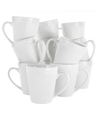 Elama Madeline Mugs, Set of 12