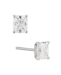 Eliot Danori Small Emerald Cubic Zirconia Earring, Created for Macy's