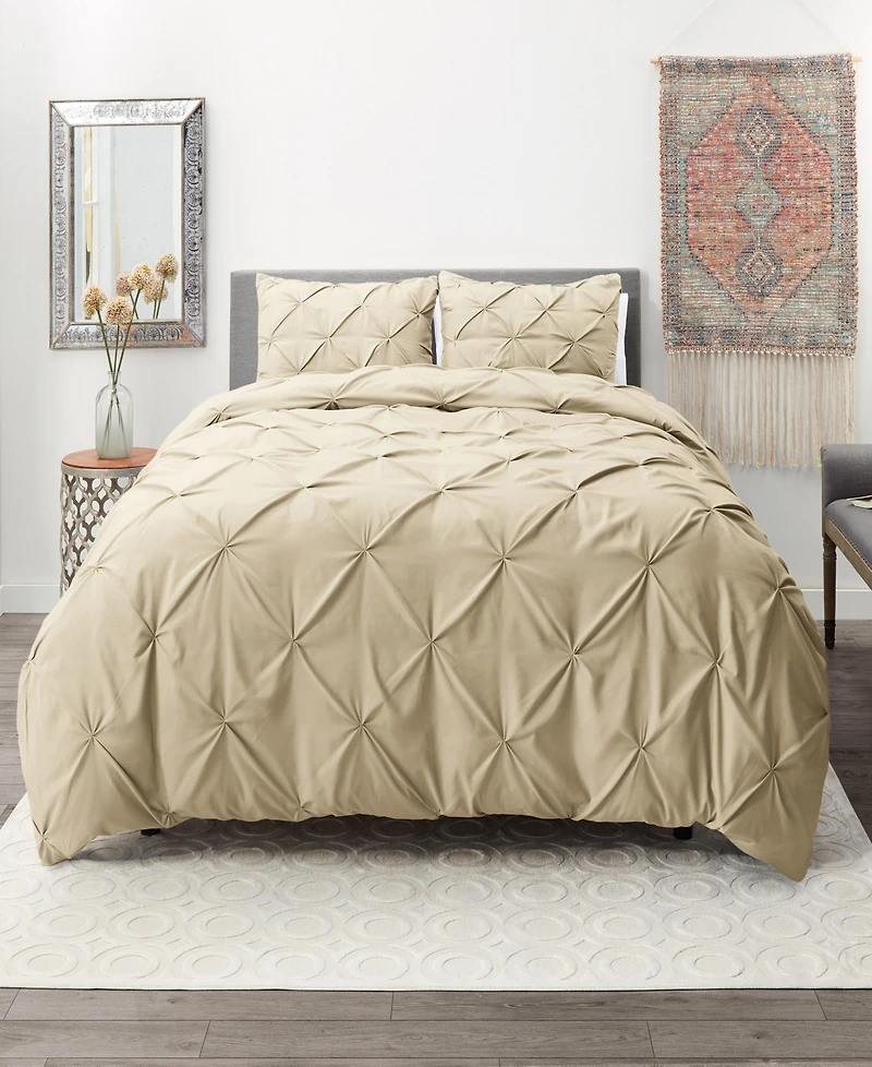 Nestl Pinch Pleat -Pc. Duvet Cover Set