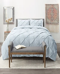 Nestl Pinch Pleat 2-Pc. Duvet Cover Set, Twin