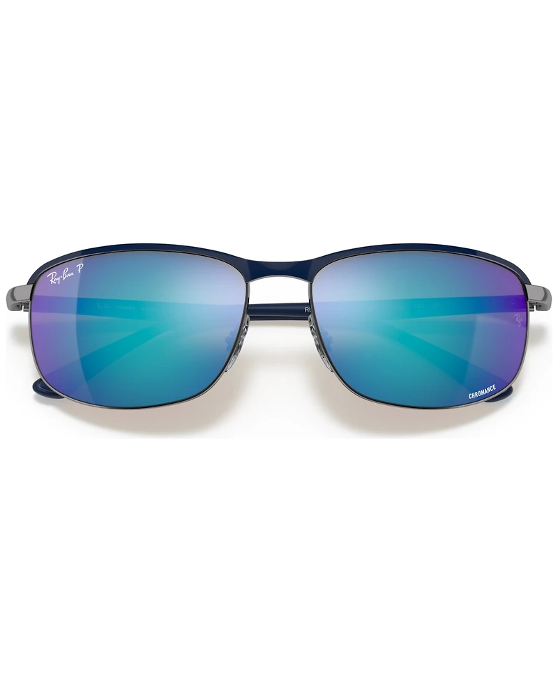 Ray-Ban Unisex Polarized Sunglasses, RB3671CH 60