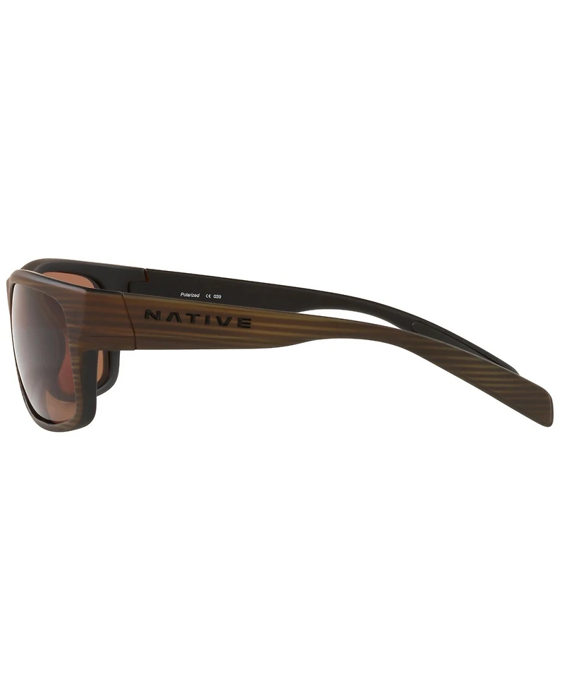 Native Unisex Polarized Sunglasses, XD9003 58