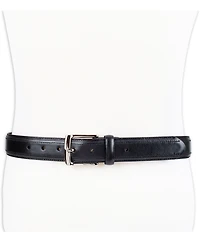 Tommy Hilfiger Men's Stitched Classic Dress Leather Belt