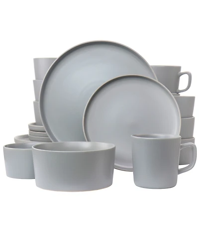 Elama Luxmatte 20 Pc. Dinnerware Set, Service for 4