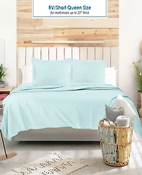 Nestl Premier 1800 Series Deep Pocket Bed 4 Piece Sheet Set, Rv Queen