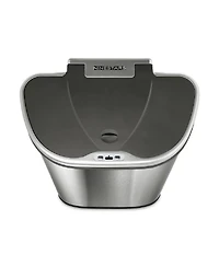Ninestars Automatic Touchless Motion Sensor Semi-Round Trash Can