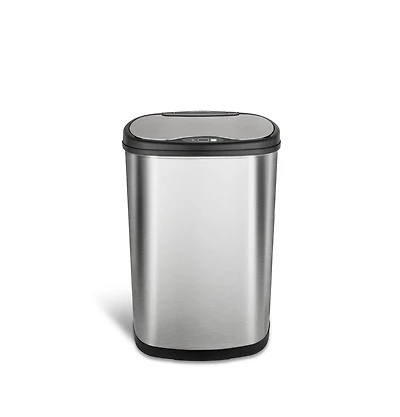 Ninestars 13 Gallon Kitchen Trash Can, Automatic Touchless Motion Sensor Trash Can with Lid
